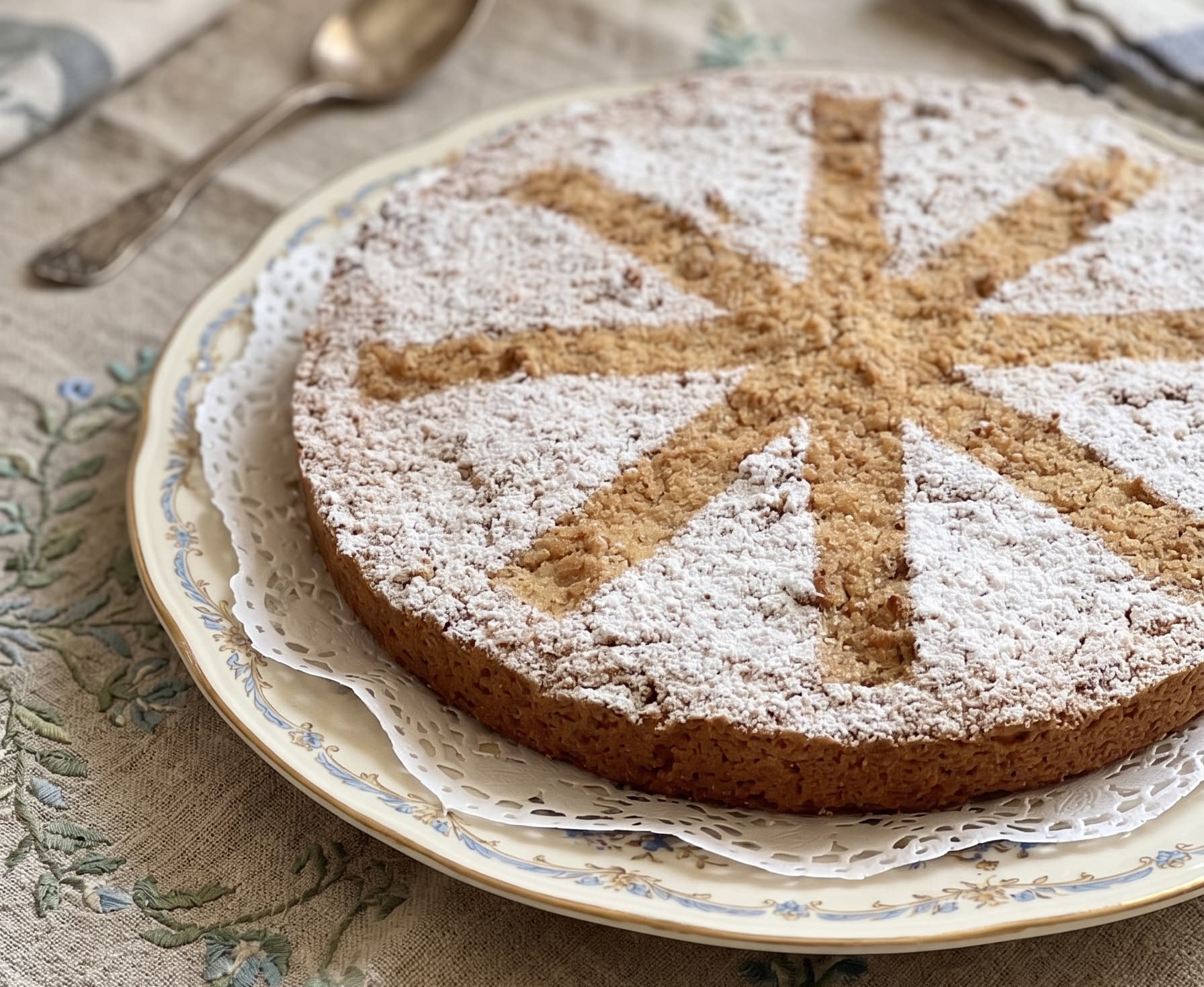 Kuchen Manzana con streusel
